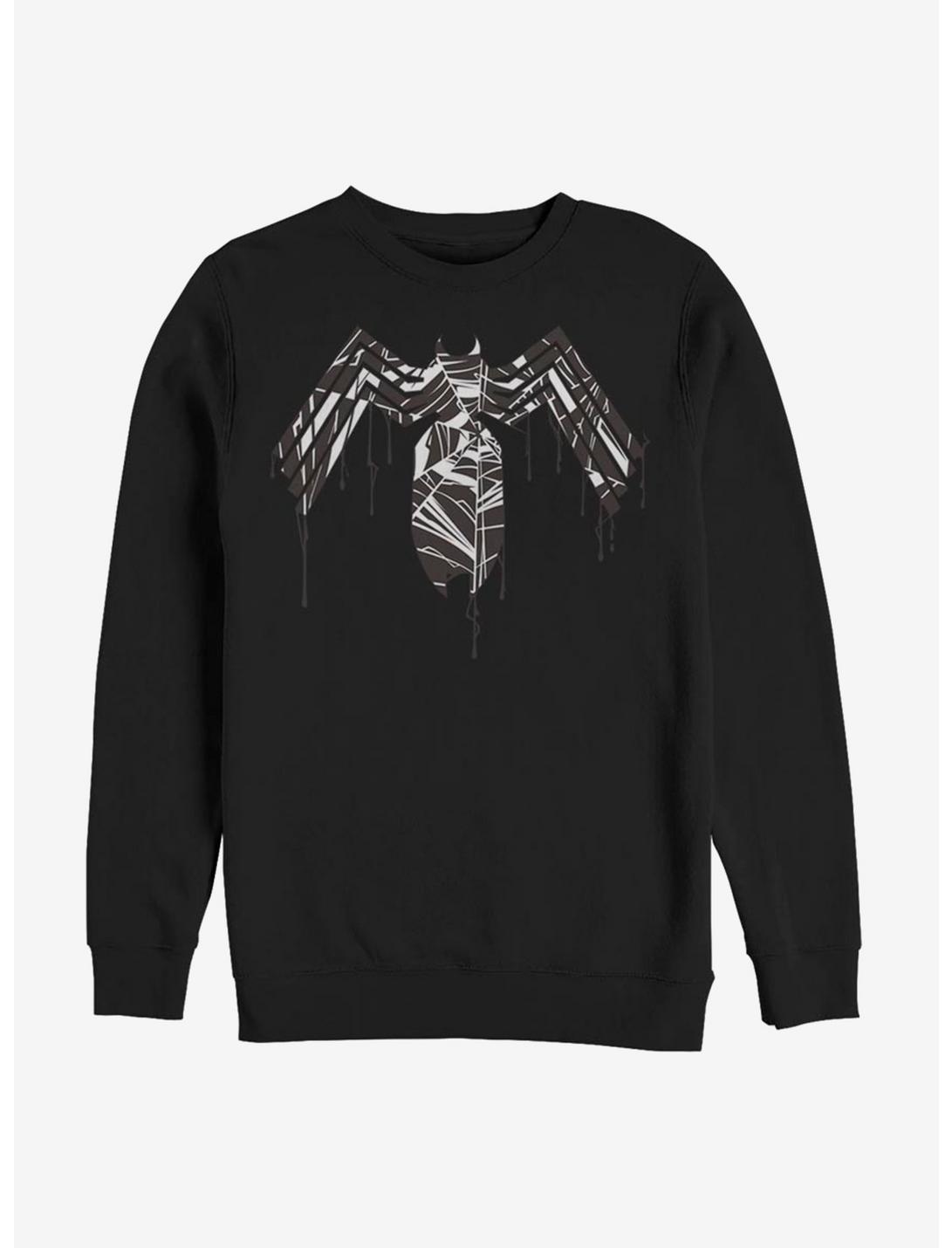 Marvel Venom Venom Dripping Logo Sweatshirt, BLACK, hi-res