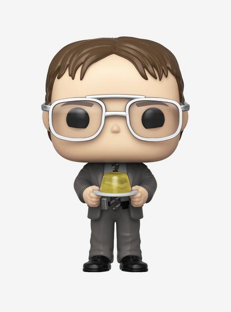 Funko The Office Pop! Television Dwight Schrute (Stapler) Vinyl Figure ...