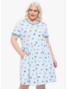 Plus Size Disney Lilo & Stitch Boba Ringer Dress Plus Size, , hi-res