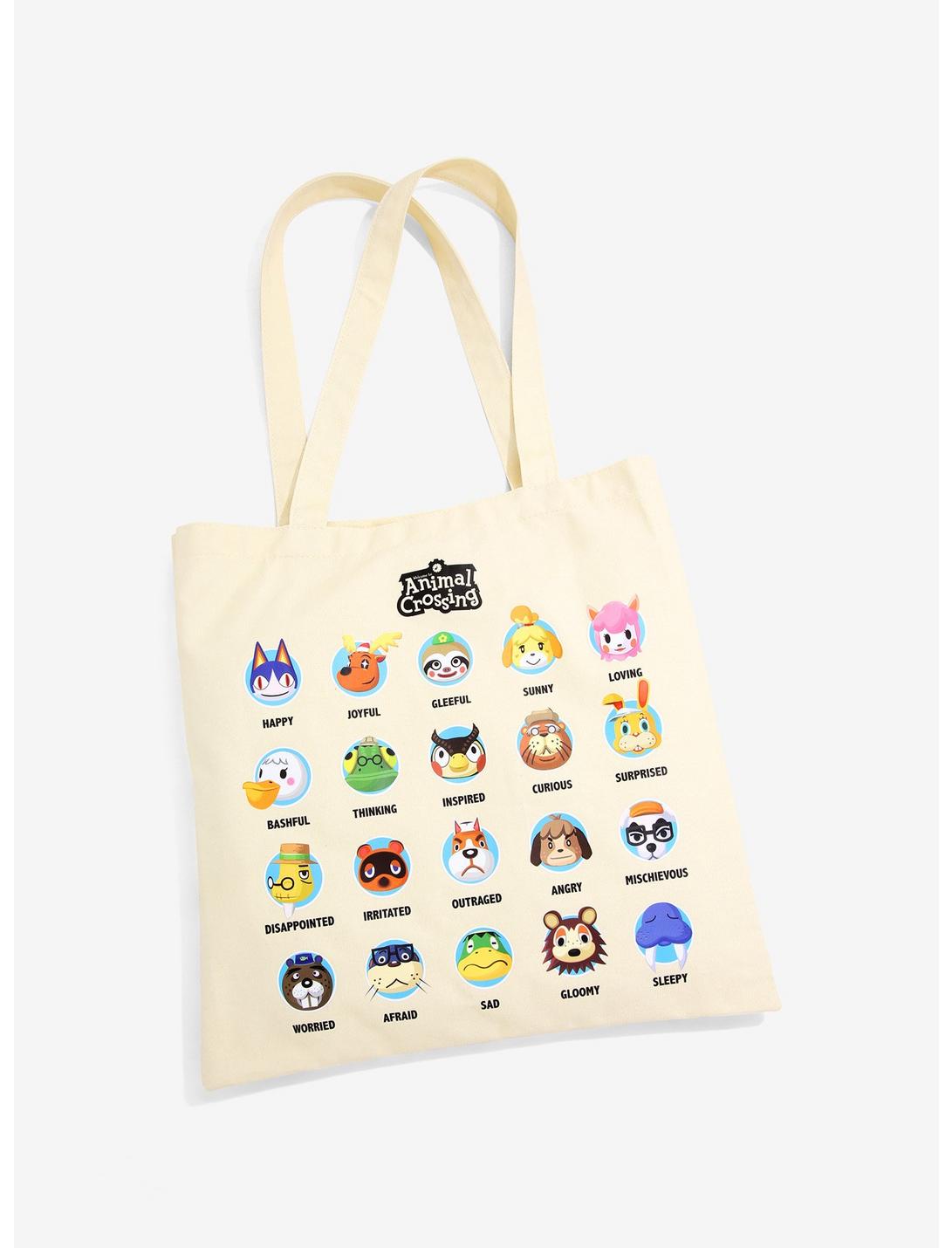 Animal Crossing Character Emotions Tote Bag - BoxLunch Exclusive, , hi-res