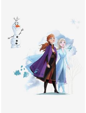 Disney Frozen 2 Elsa, Anna and Olaf Peel And Stick Giant Wall Decals, , hi-res