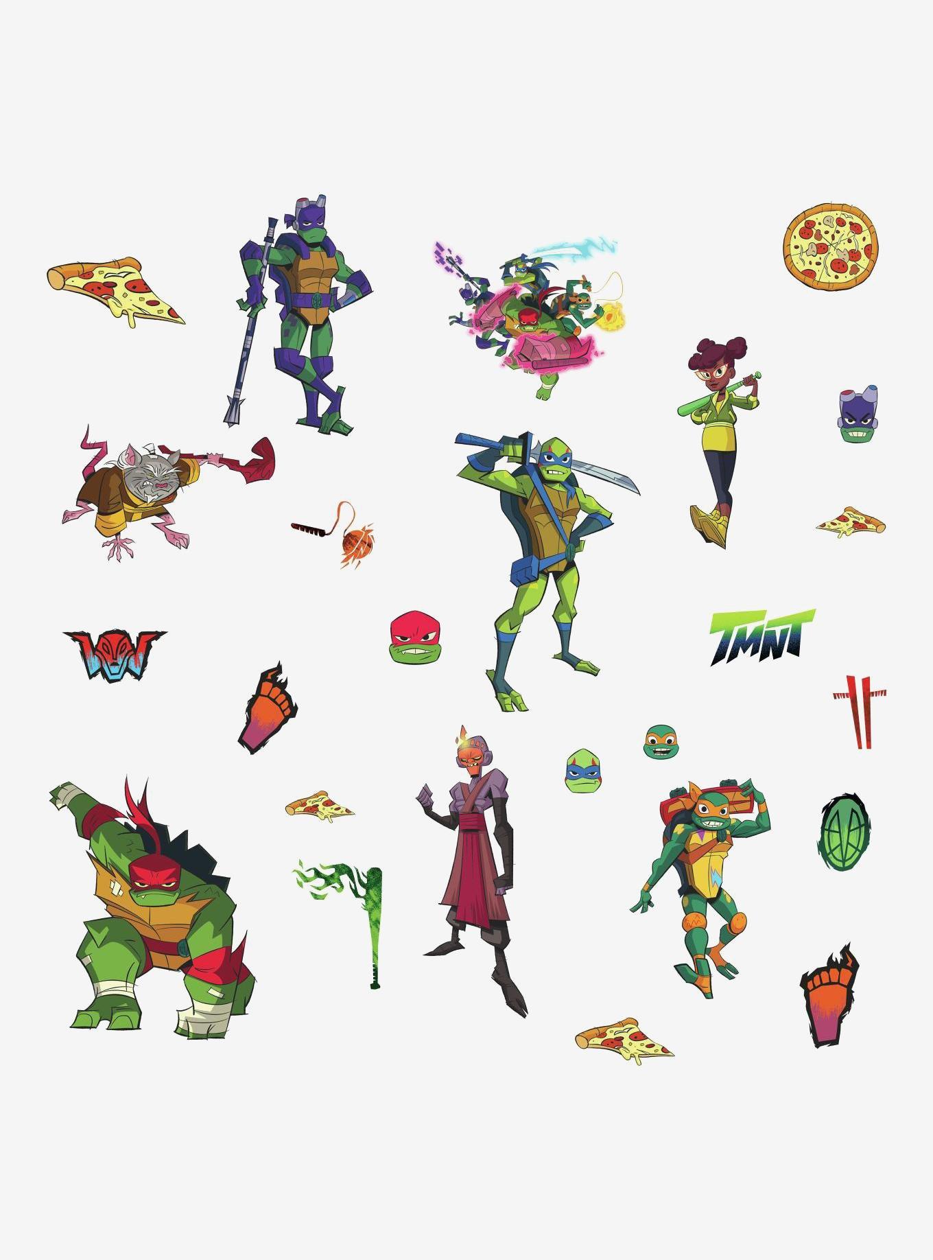 Teenage Mutant Ninja Turtles Rise Of The TMNT Peel And Stick Wall Decals, , hi-res