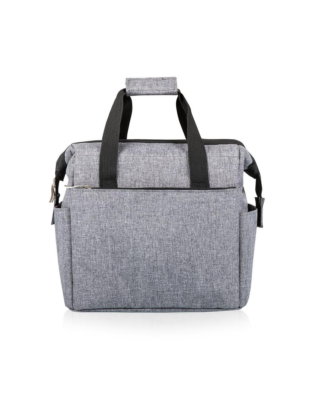 On The Go Heathered Gray Lunch Cooler, , hi-res
