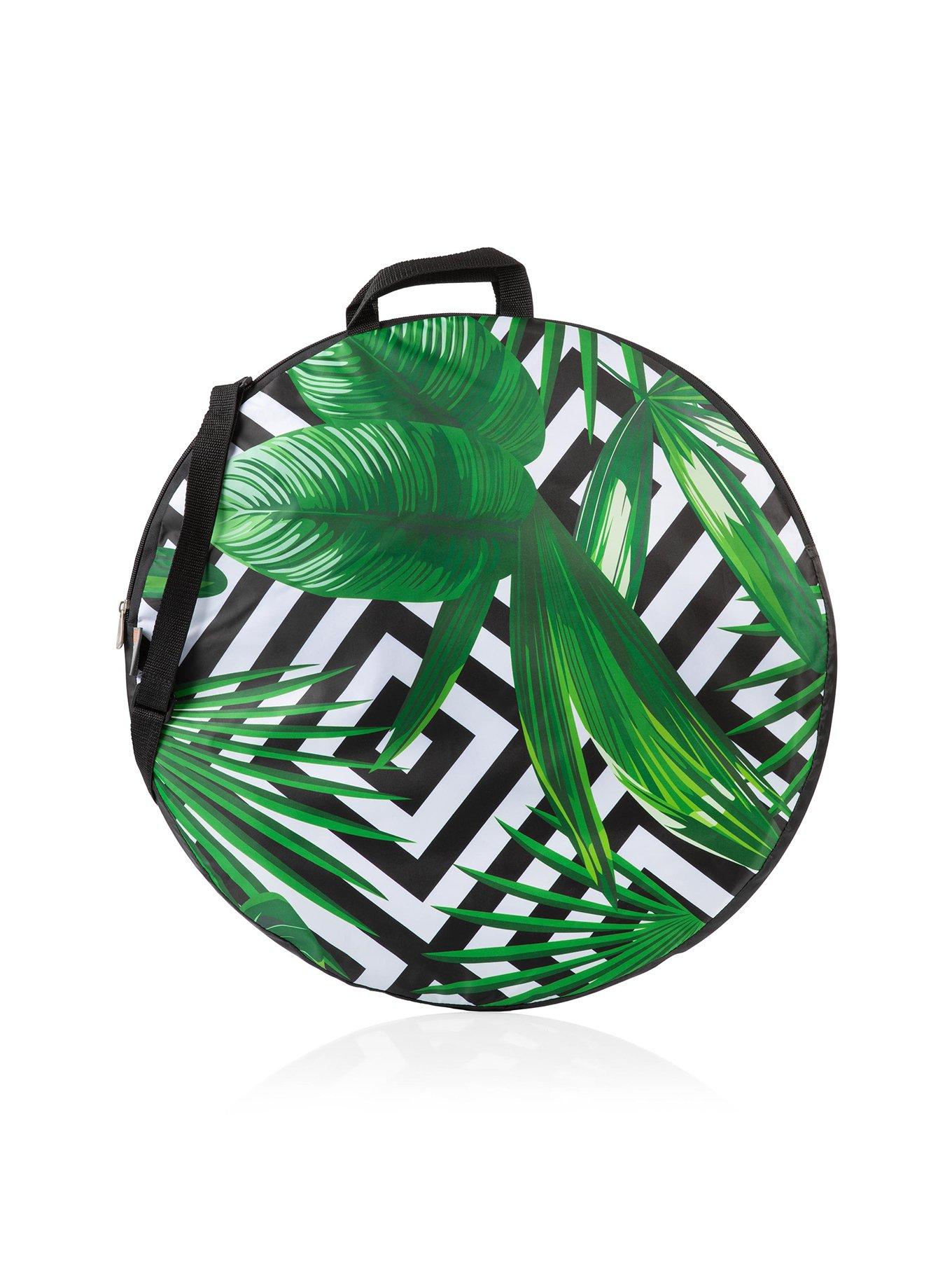 Watercolor Tropical Outdoor Pop-Up Blanket, , hi-res