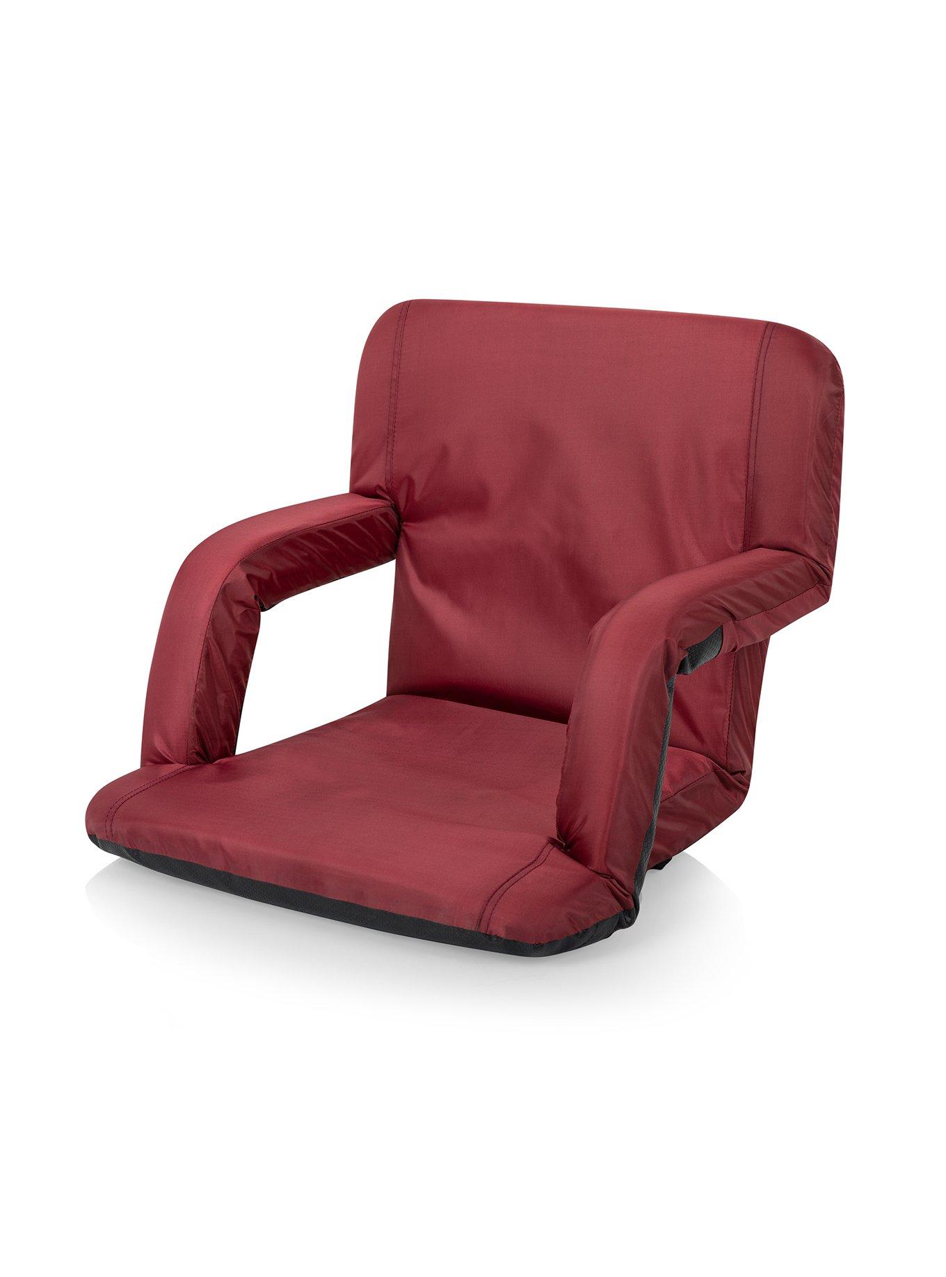 Ventura Portable Burgundy Reclining Stadium Seat, , hi-res