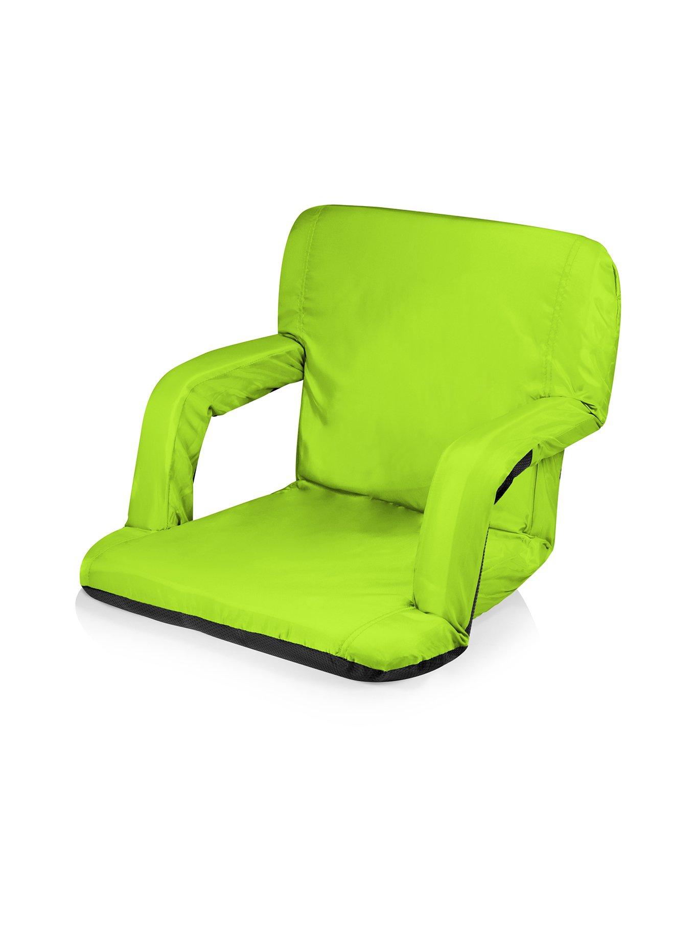 Ventura Portable Lime Reclining Stadium Seat