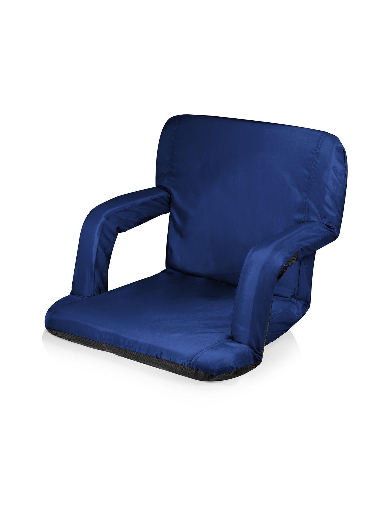 Ventura Portable Navy Reclining Stadium Seat, , hi-res