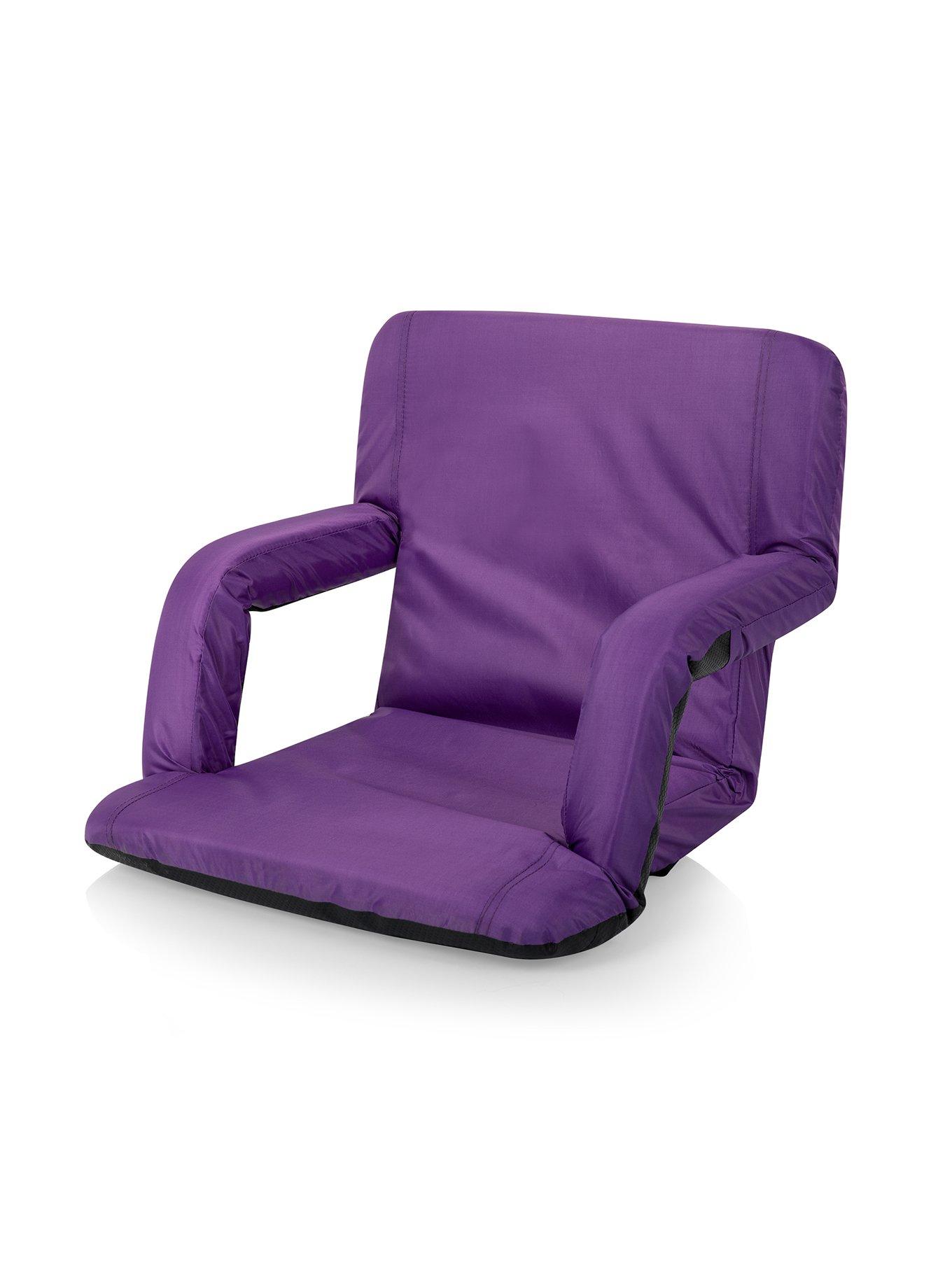 Ventura Portable Purple Reclining Stadium Seat, , hi-res