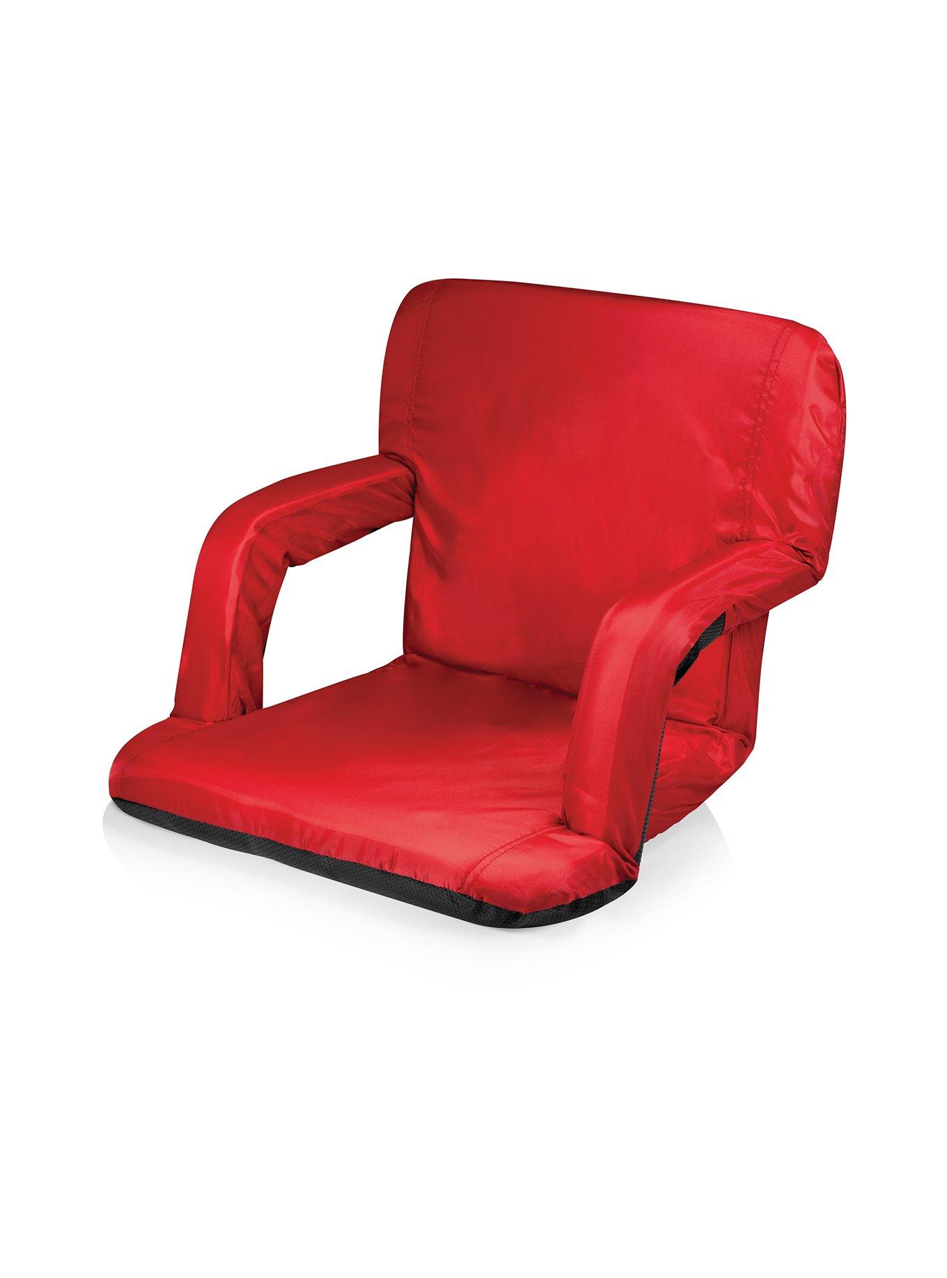 Ventura Portable Red Reclining Stadium Seat, , hi-res