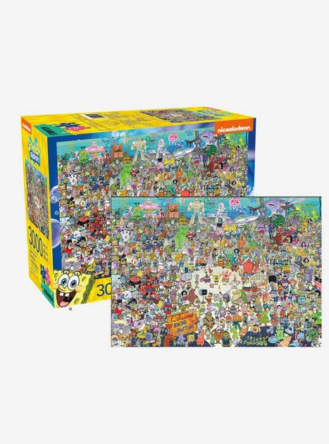 SpongeBob SquarePants Bikini Bottom Citizens 3000-Piece