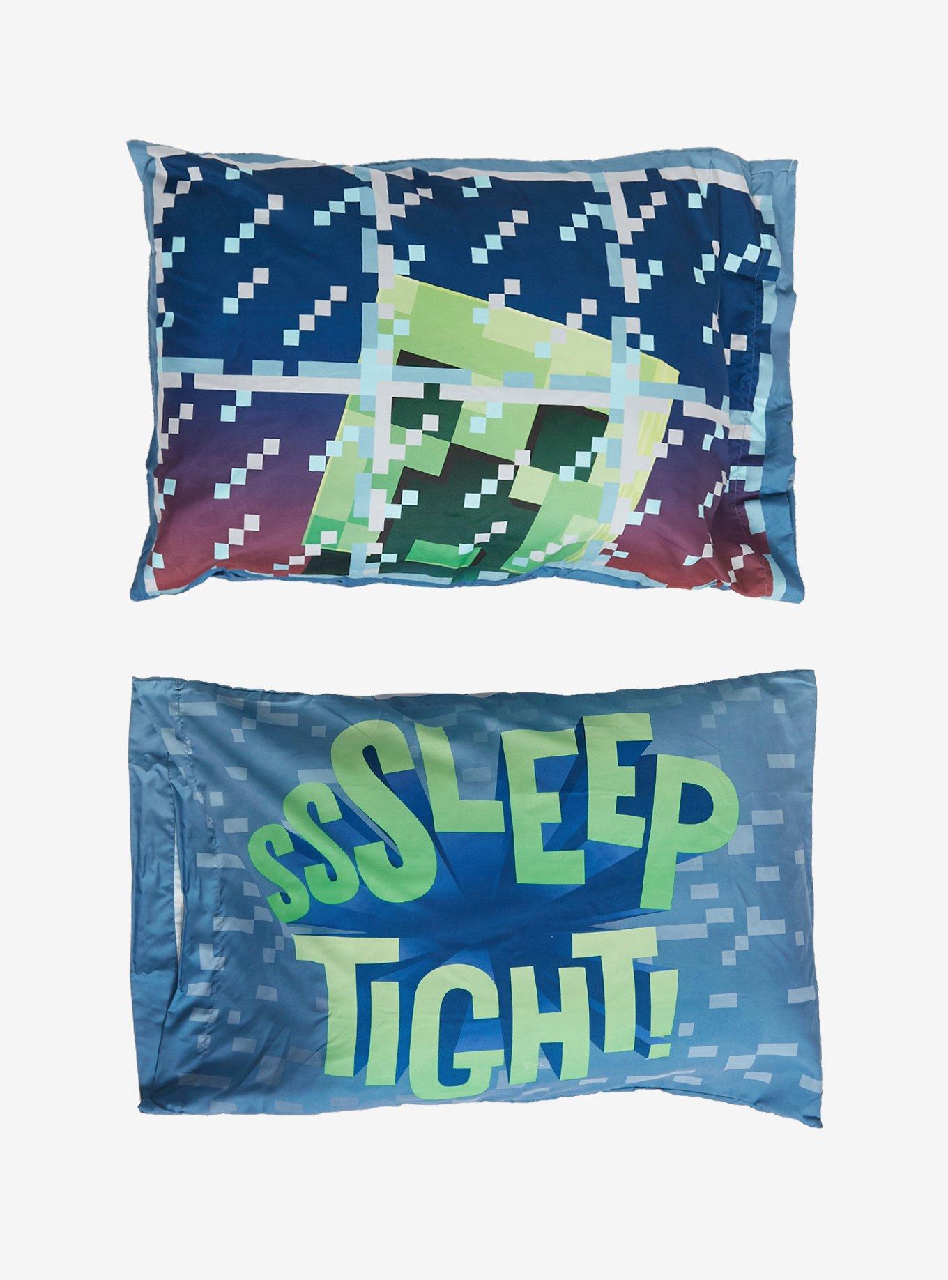 Minecraft Creeper Pillowcase Set, , hi-res