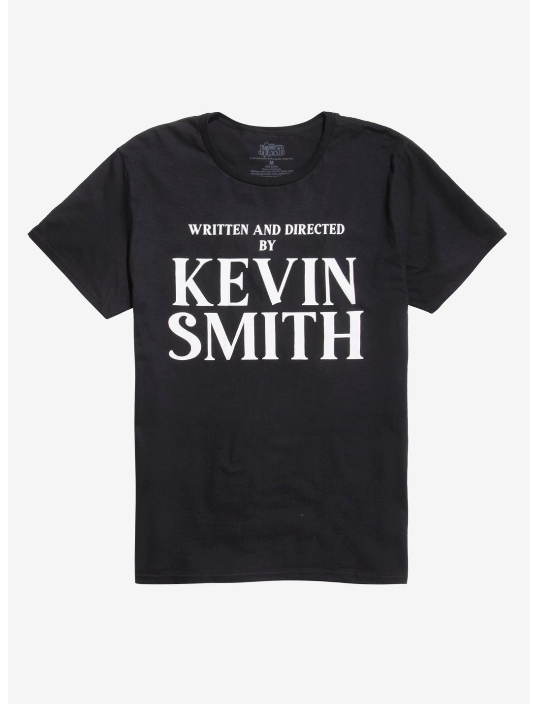 Jay And Silent Bob Written & Directed By Kevin Smith T-Shirt, BLACK, hi-res