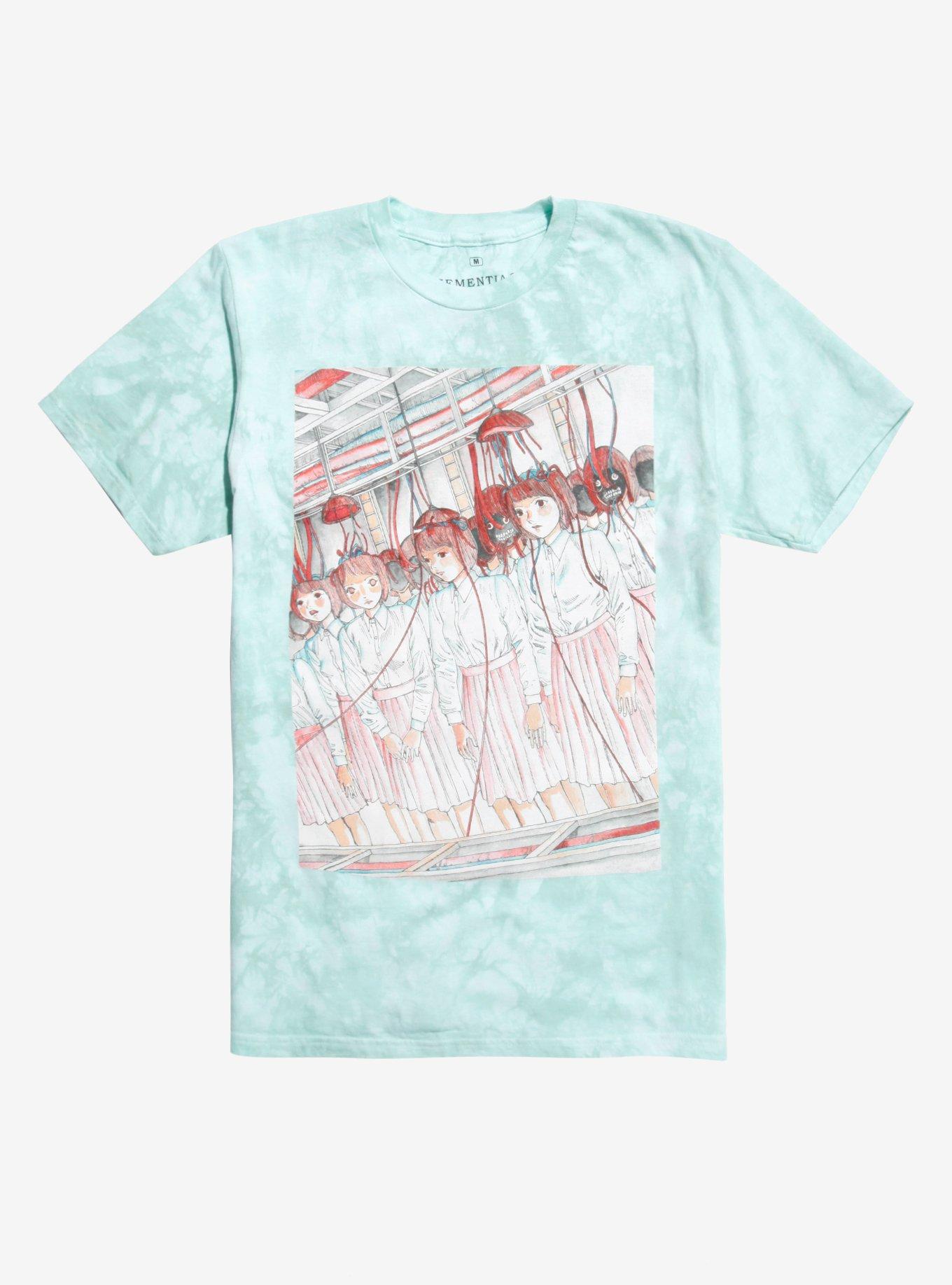Shintaro Kago Dementia 21 Cybord Tie-Dye T-Shirt | Hot Topic