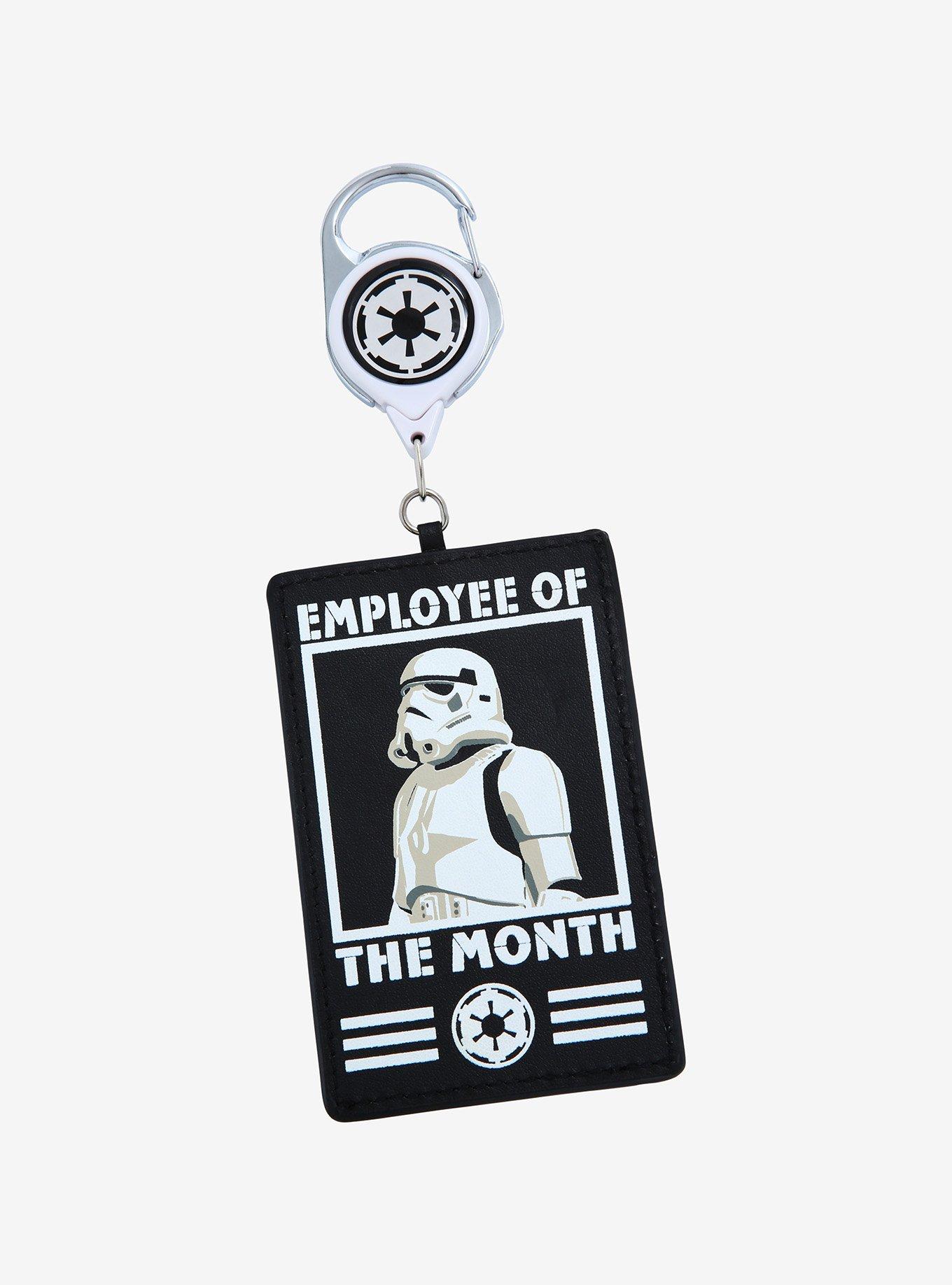 A More Star wars jedi symbol Retractable ID Card Badge Holder with