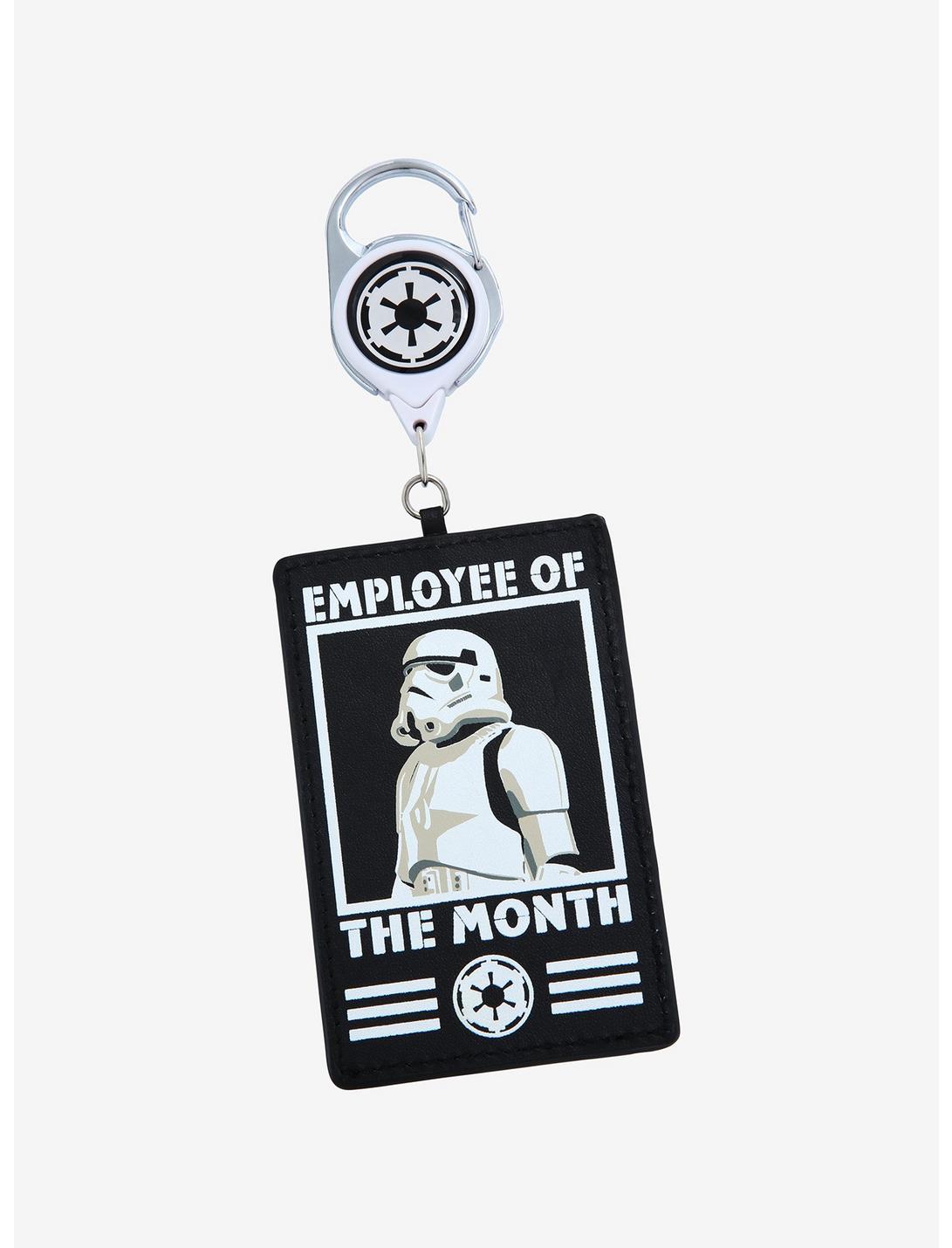 Star Wars Stormtrooper Employee of the Month Retractable Lanyard - BoxLunch Exclusive, , hi-res