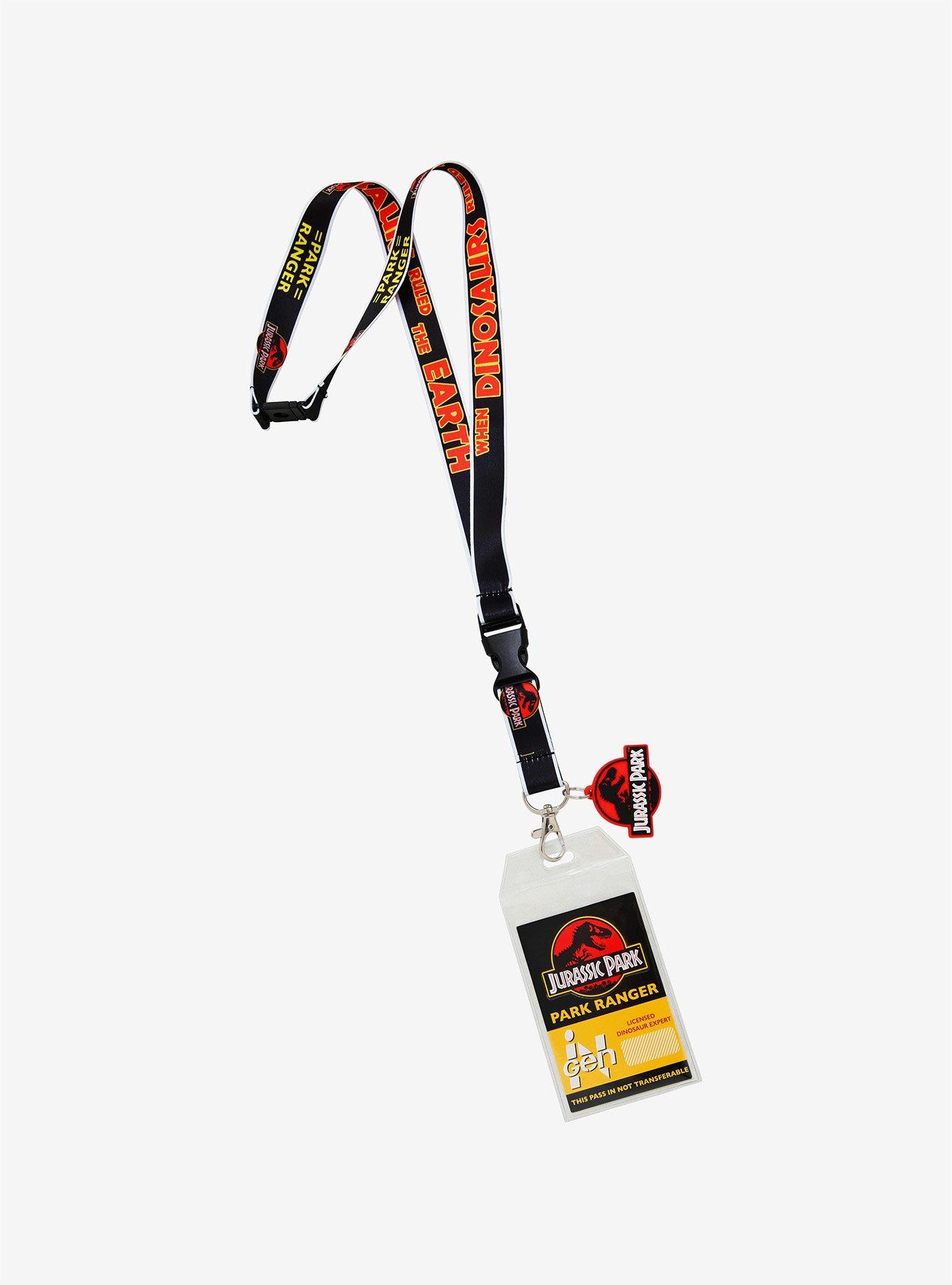 Jurassic Park Ranger Lanyard - BoxLunch Exclusive, , hi-res