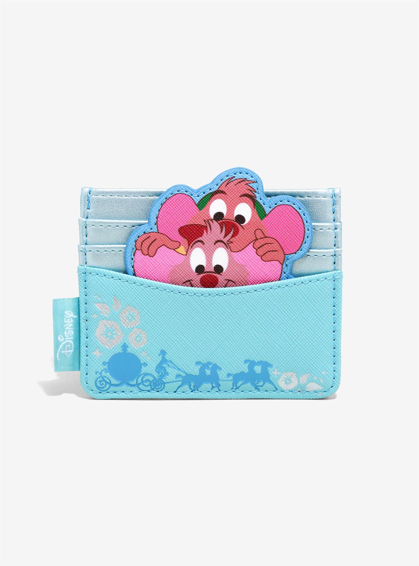 Loungefly Disney Cinderella Jaq & Gus Cardholder - BoxLunch Exclusive, , hi-res