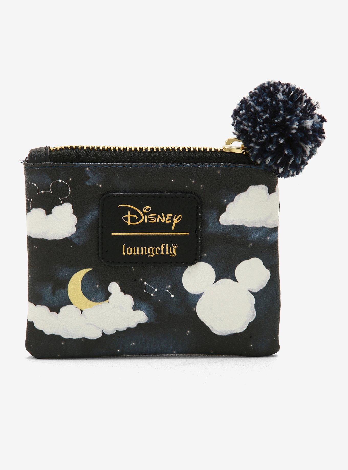 Disney Micky Minnie Mouse Blow Bubble Coin Purse Wallet with Kiss Lock