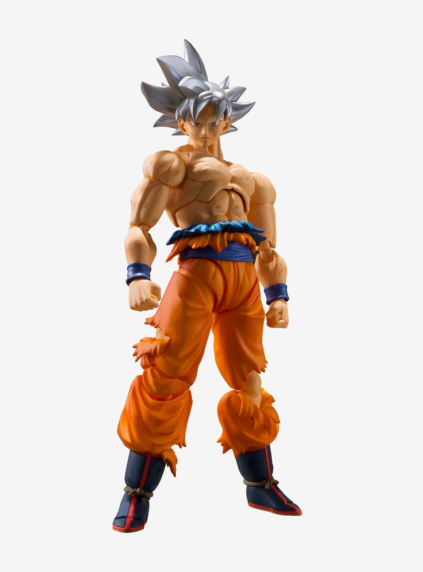 Bandai Tamashii Nations Dragon Ball Super Son Goku Ultra Instinct S.H.Figuarts Action Figure, , hi-res