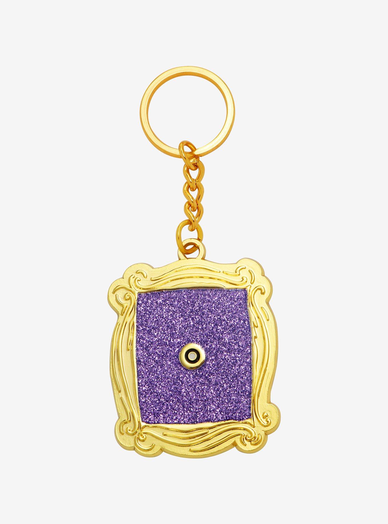 Friends Frame Glitter Keychain - BoxLunch Exclusive, , hi-res
