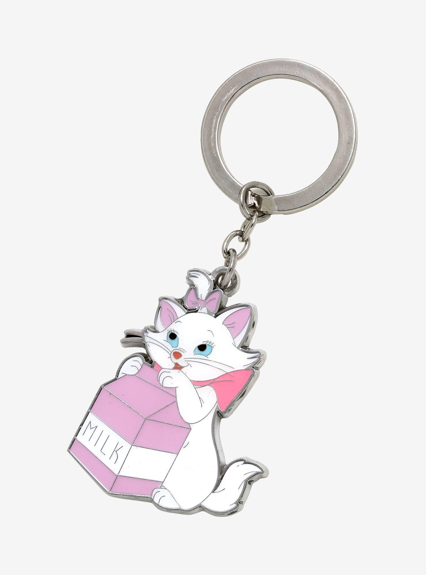 Loungefly Disney Marie Aristocats Because I'm A Lady Keychain