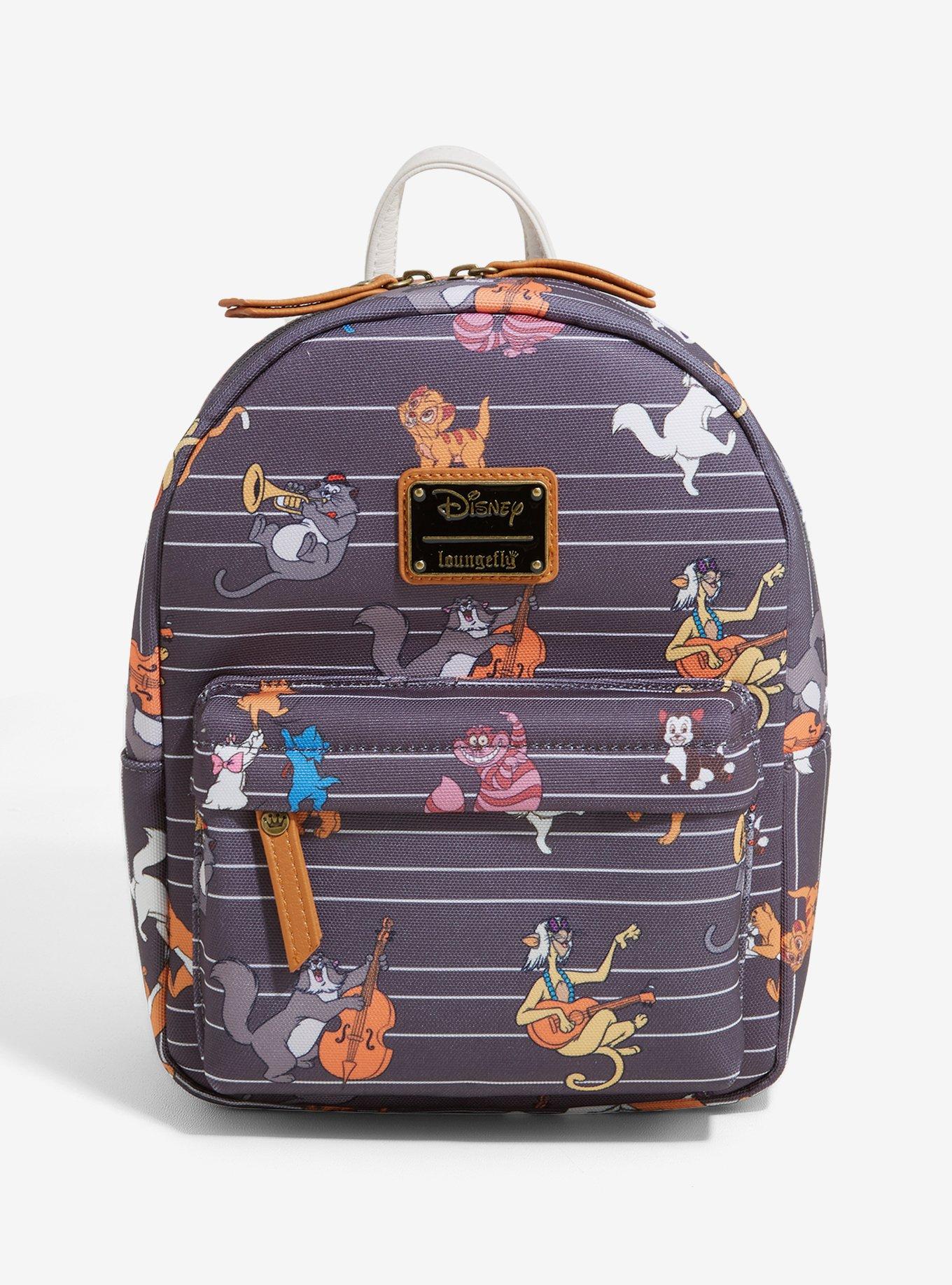 patata Silicio inteligente Loungefly Disney Cats Mini Backpack - BoxLunch Exclusive | BoxLunch