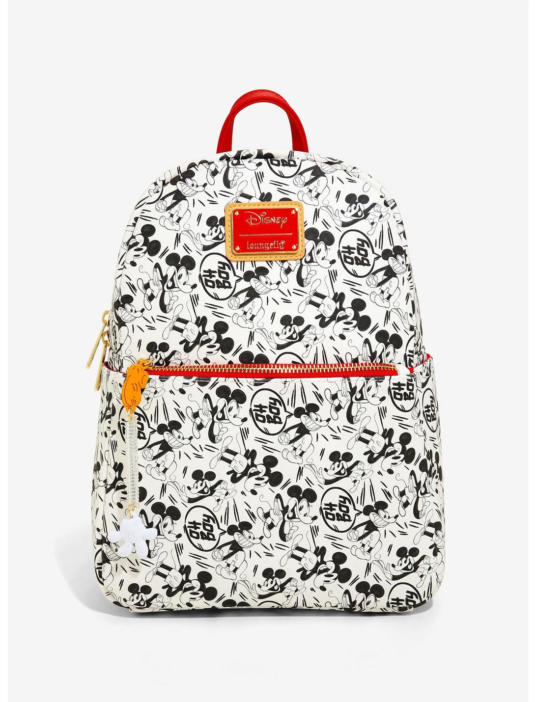 Loungefly Disney Mickey Mouse Since 1928 Mini Backpack - BoxLunch Exclusive, , hi-res