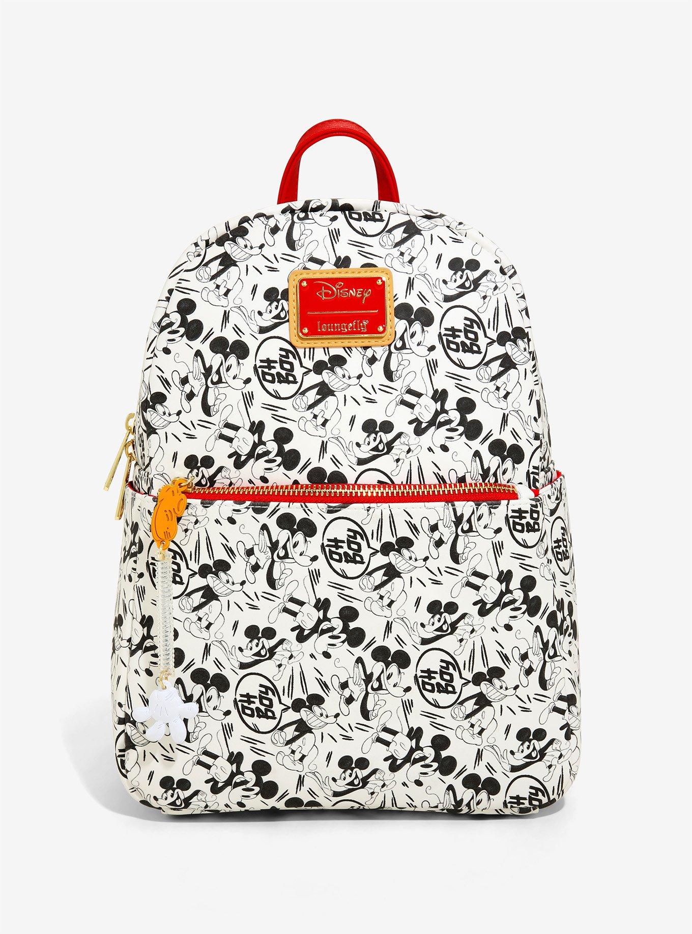 Loungefly Disney Mickey Mouse Since 1928 Mini Backpack - BoxLunch Exclusive, , hi-res
