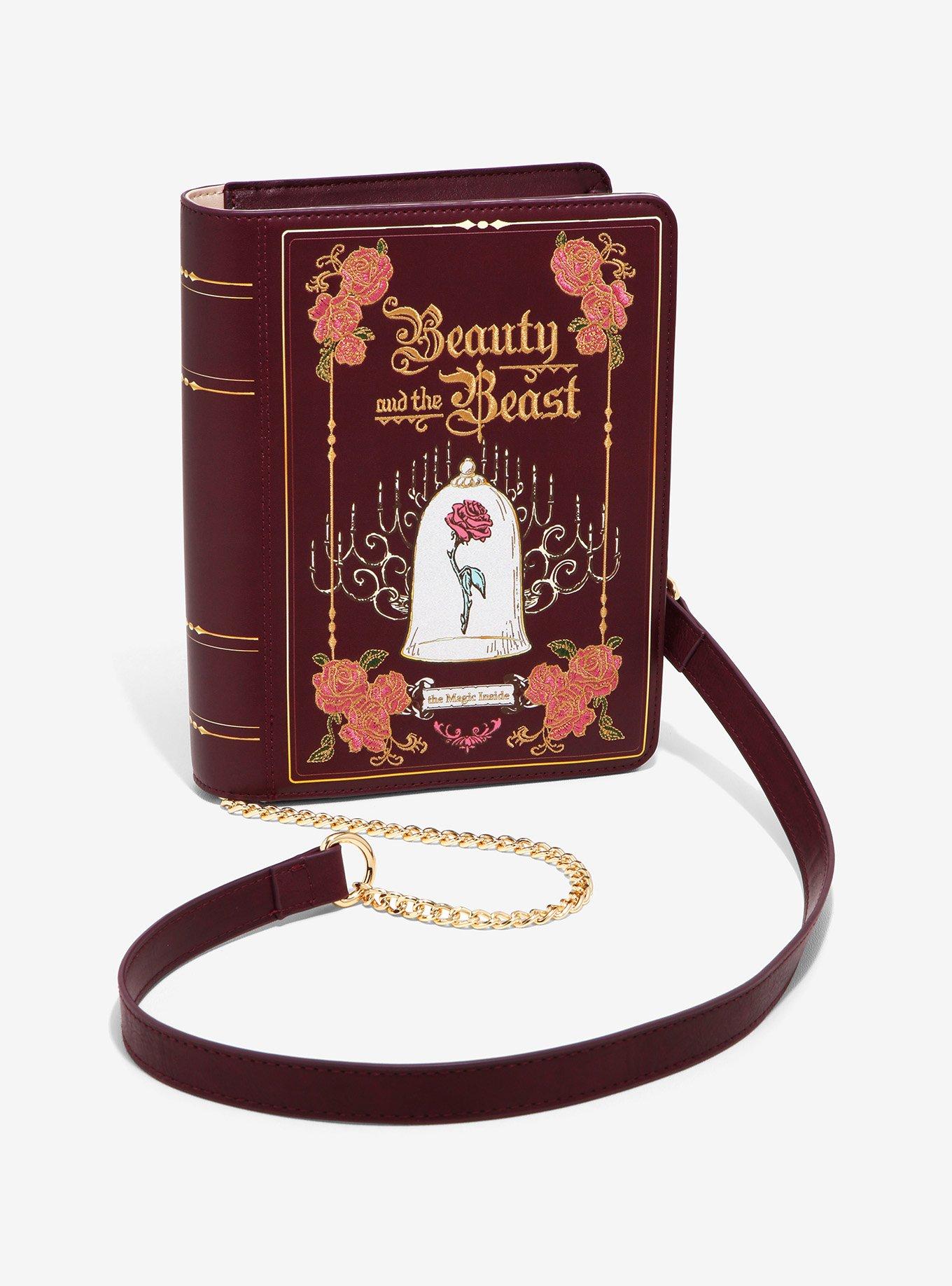 Danielle Nicole Disney Beauty and the Beast Book Crossbody Bag BoxLunch Exclusive BoxLunch