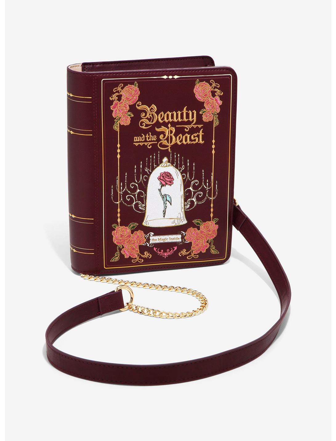 Danielle Nicole Disney Beauty and the Beast Book Crossbody Bag - BoxLunch Exclusive, , hi-res