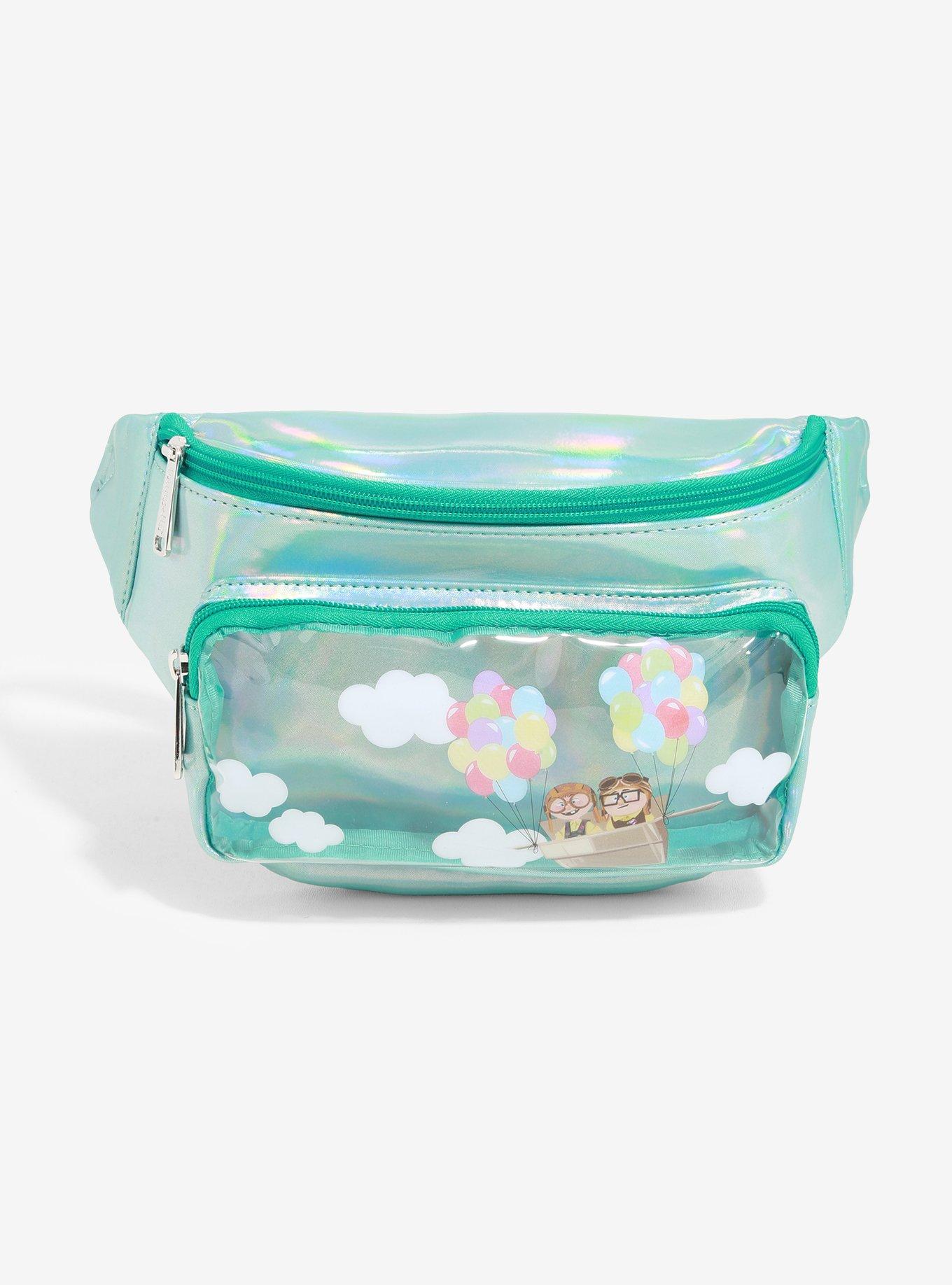 Loungefly Disney Pixar Up Adventure Holographic Fanny Pack - BoxLunch ...