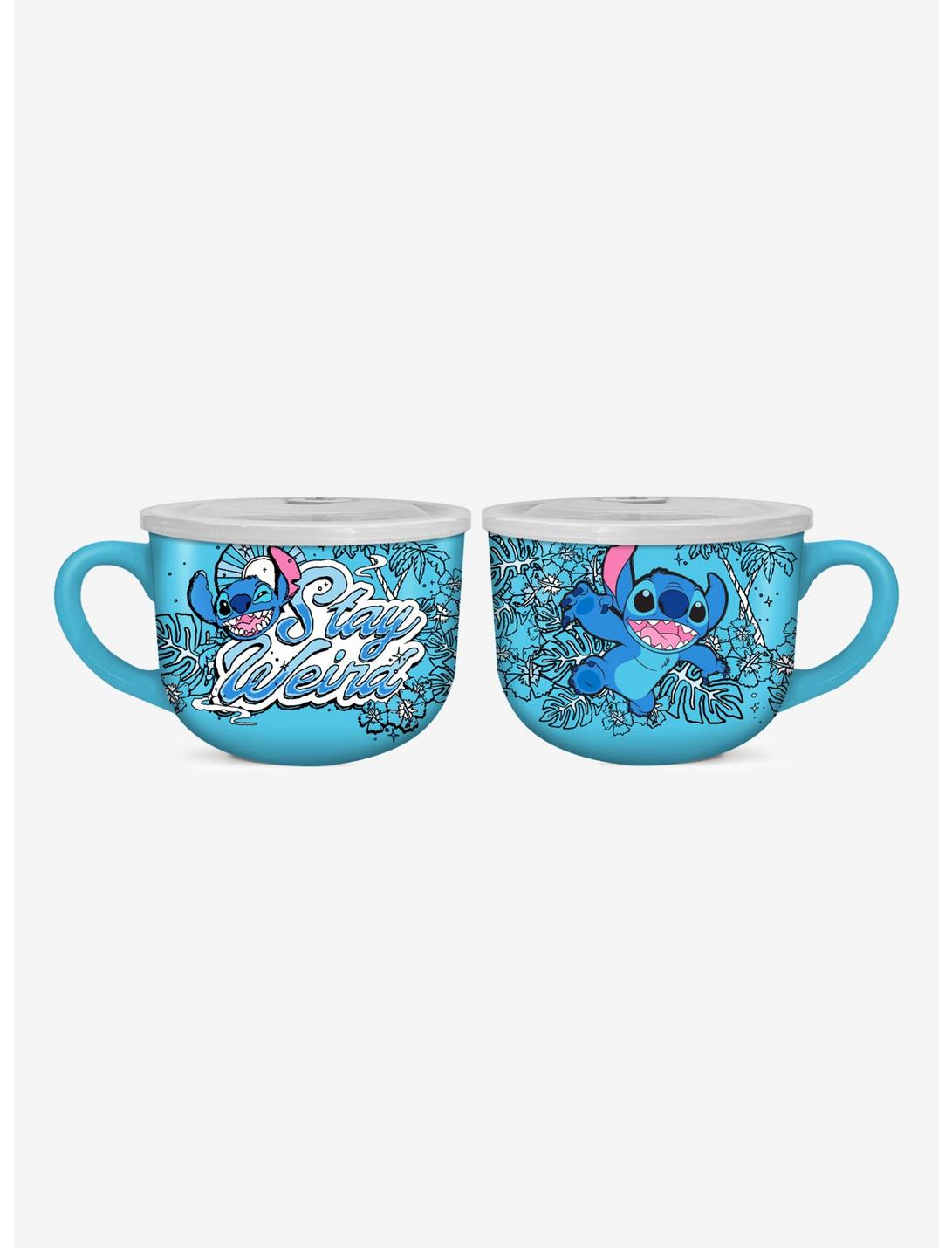 Disney Lilo & Stitch Stay Weird Soup Mug, , hi-res