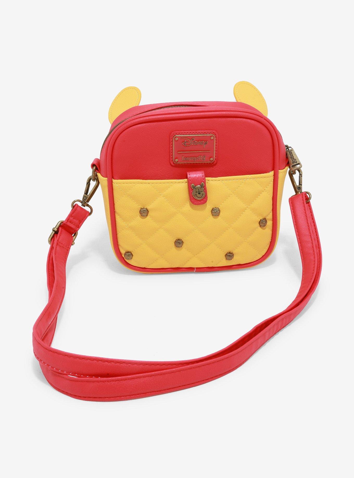 Loungefly Disney Winnie the Pooh Hunny Pots with Ears Crossbody Bag - BoxLunch Exclusive, , hi-res