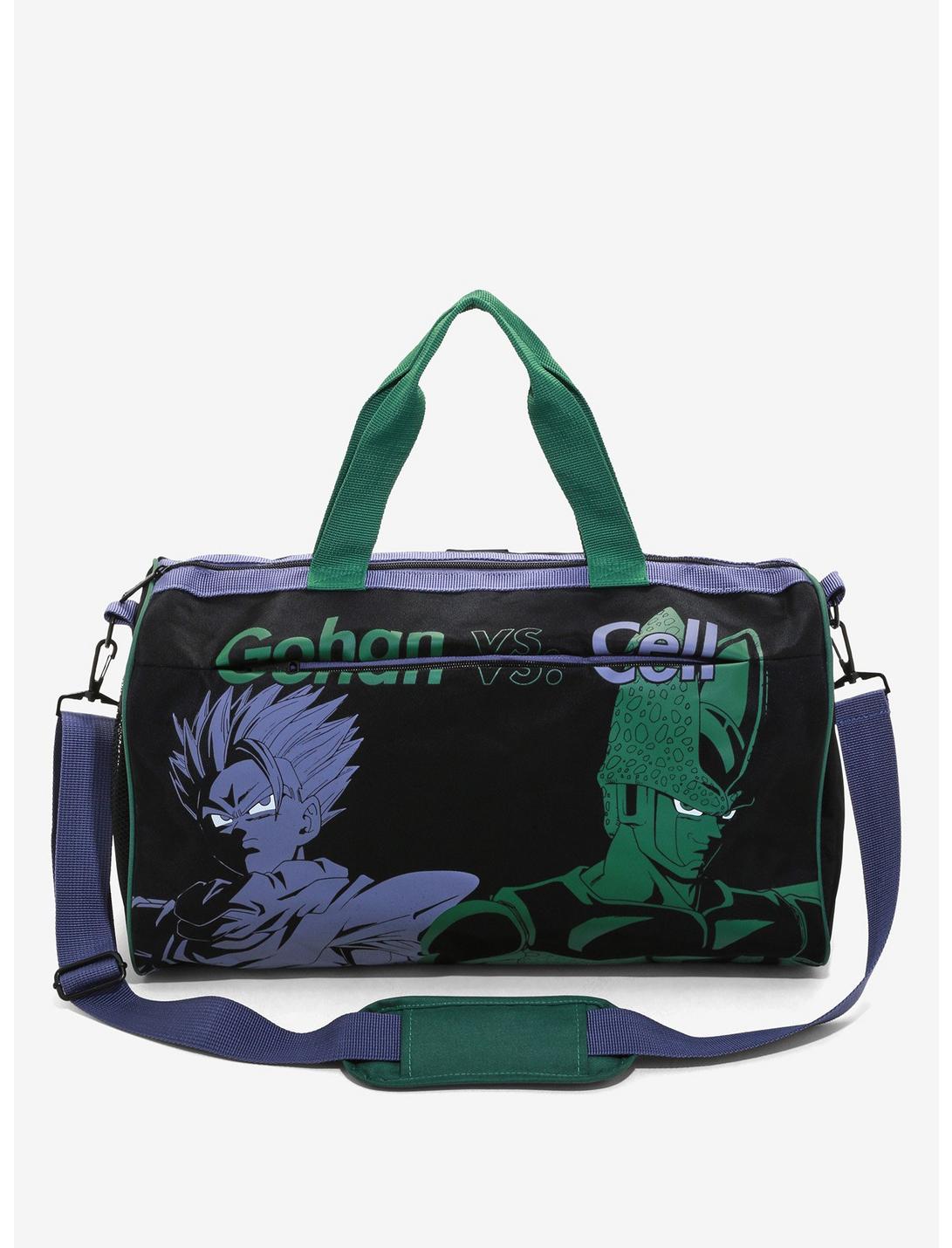 Loungefly Dragon Ball Z Gohan Vs. Cell Duffel Bag - BoxLunch Exclusive, , hi-res
