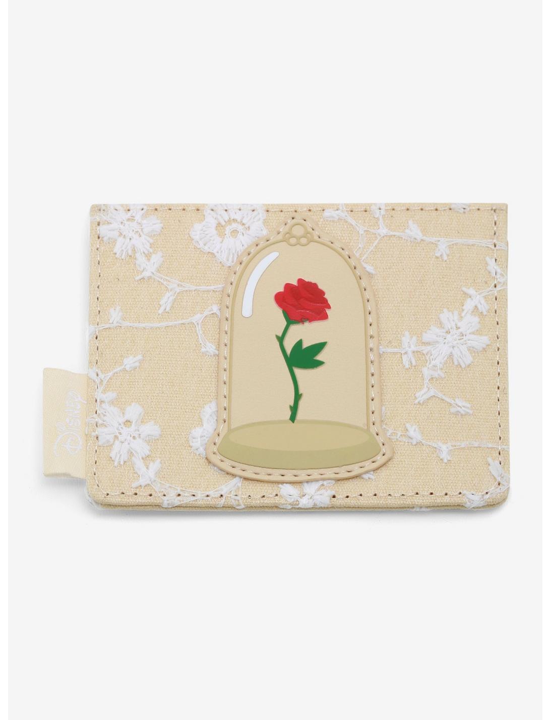 Loungefly Disney Beauty and the Beast Lace Cardholder - BoxLunch Exclusive, , hi-res