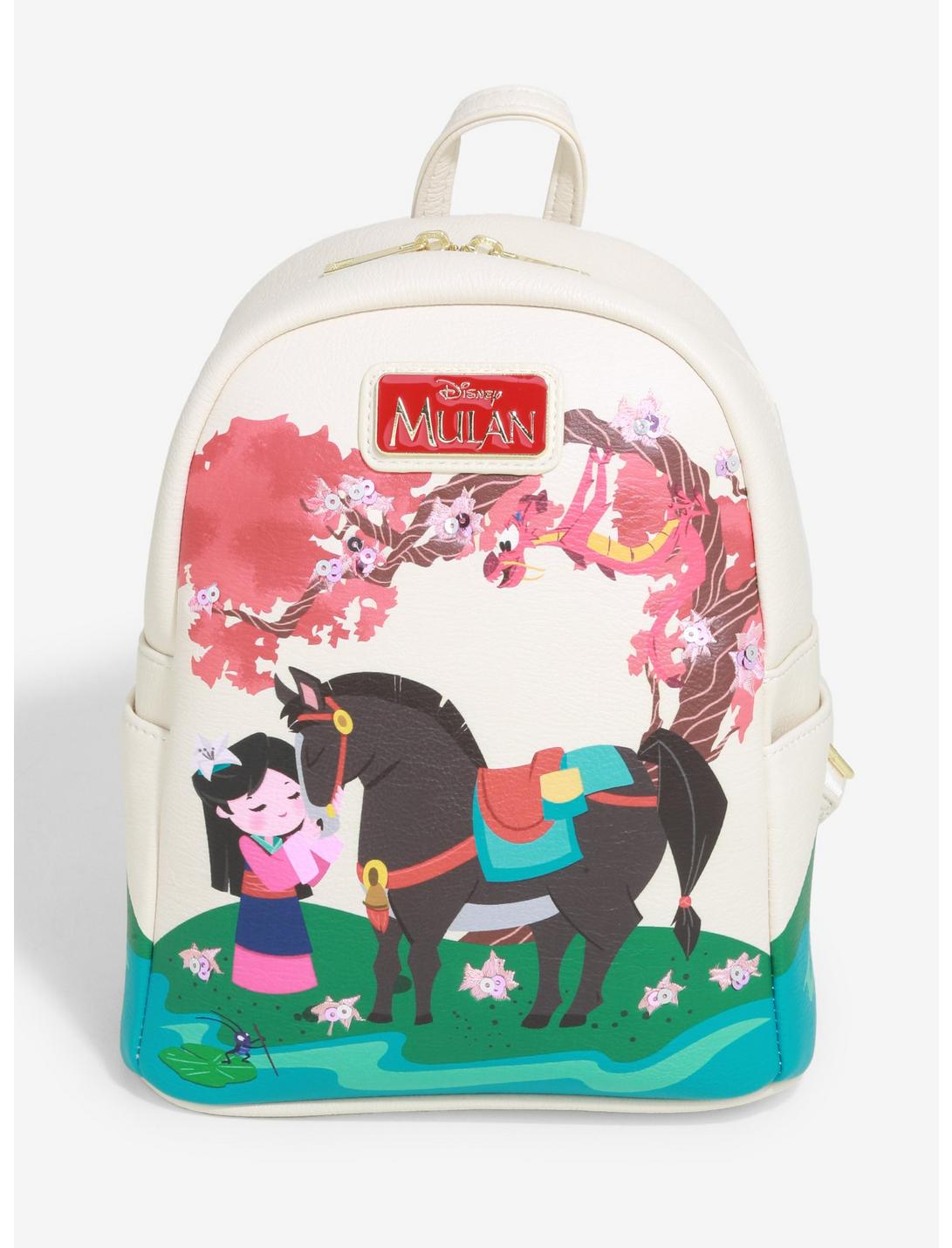 Her Universe Disney Mulan Cherry Blossom Mini Backpack - BoxLunch Exclusive, , hi-res