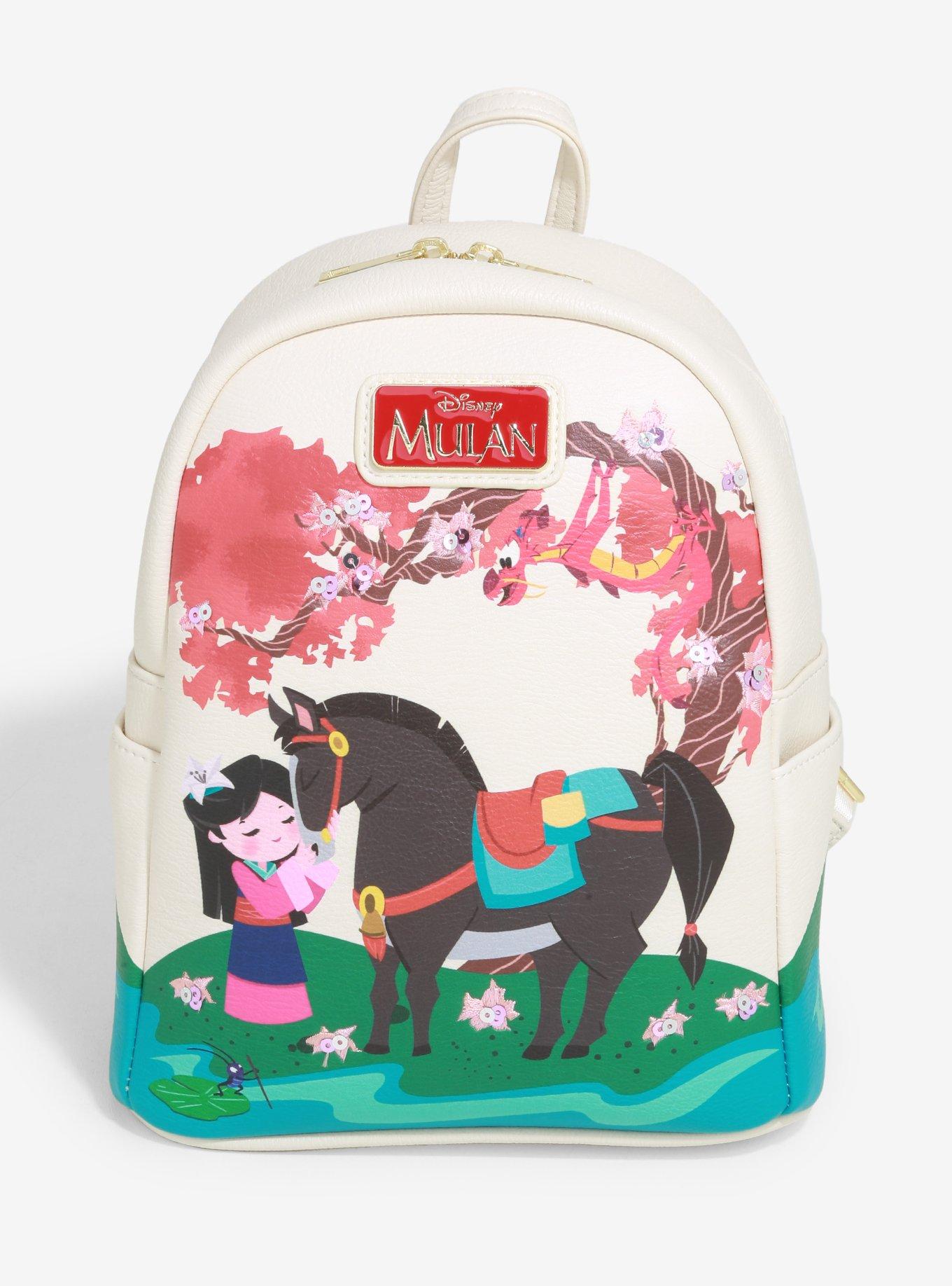 Her Universe Disney Mulan Cherry Blossom Mini Backpack BoxLunch Exclusive BoxLunch