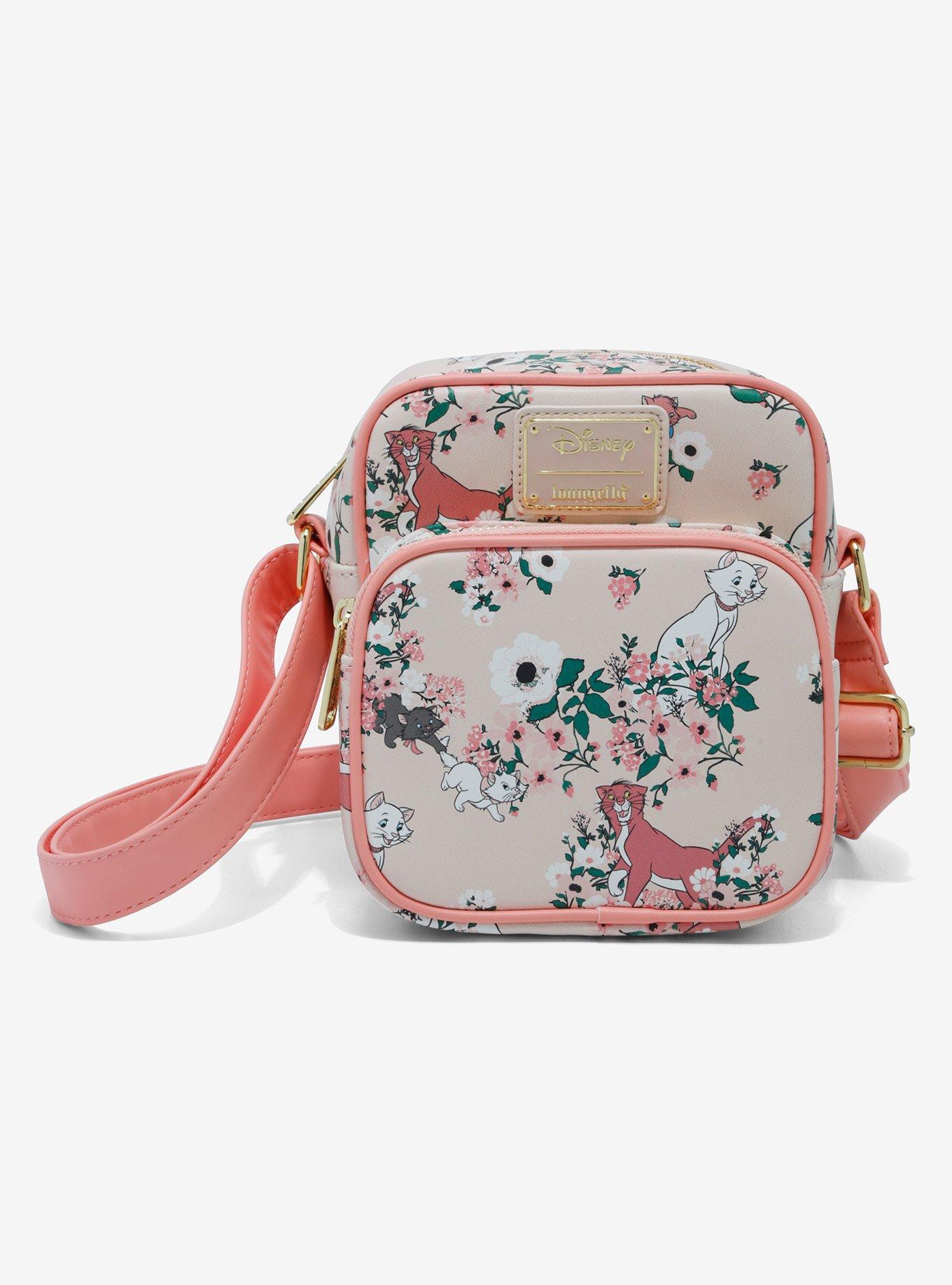 Large Pink Floral Strap Crossbody Purse – The A to Z Boutique