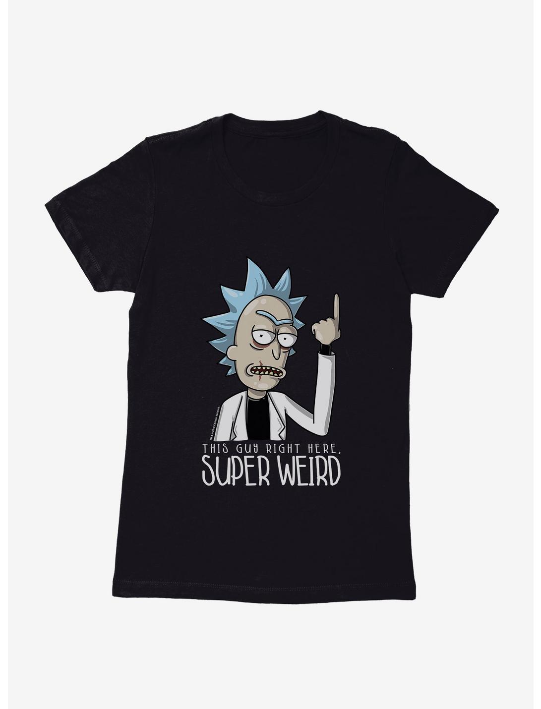 Rick And Morty Super Weird Womens T-Shirt, , hi-res
