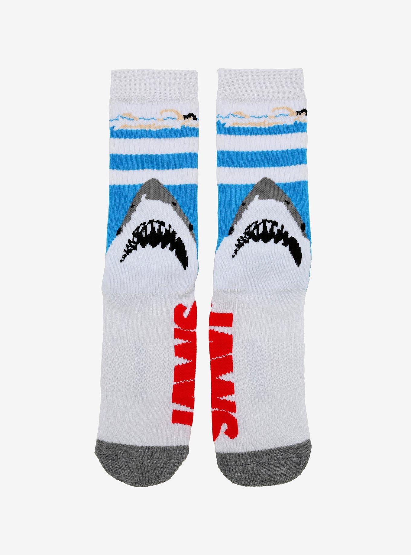 Jaws Poster Crew Socks, , hi-res