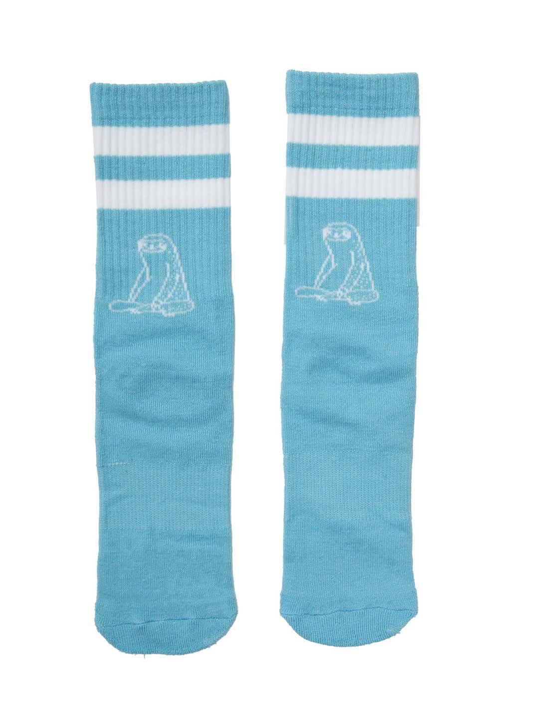 Blue Sloth Varsity Girls Crew Socks, , hi-res
