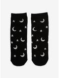 Moon Stars Glow-In-The-Dark No-Show Socks, , hi-res