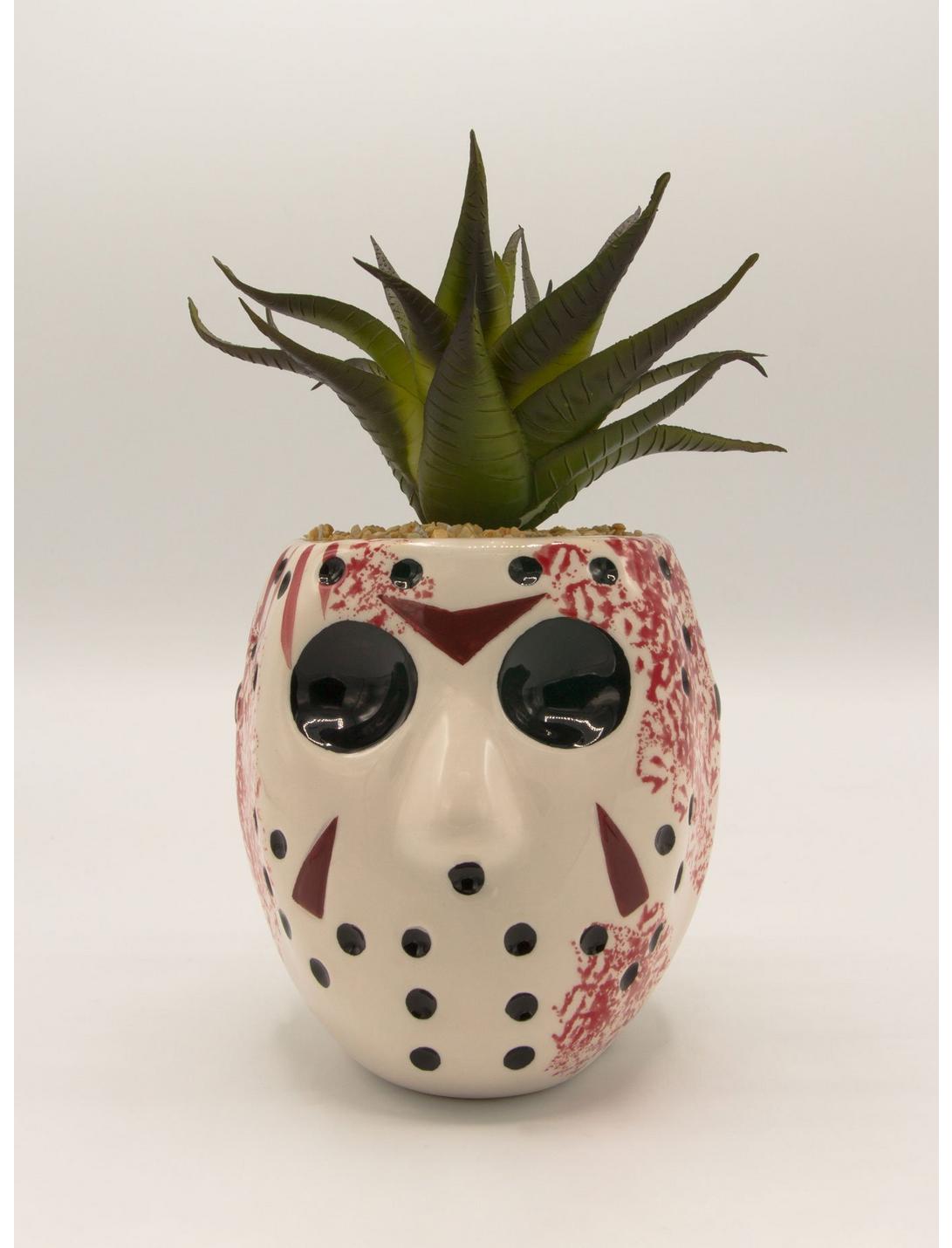 Friday The 13th Jason Mask Mini Planter, , hi-res