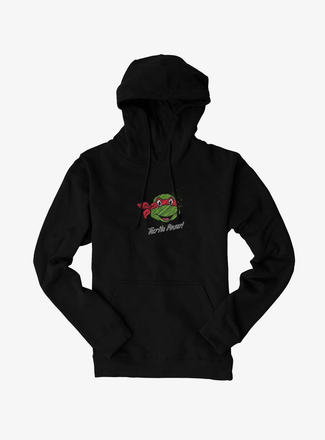Teenage Mutant Ninja Turtles Chalk Lines Raphael Turtle Power Hoodie, , hi-res
