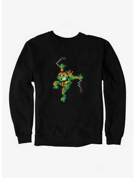 Teenage Mutant Ninja Turtles Pixelated Michelangelo Sweatshirt, , hi-res