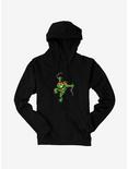 Teenage Mutant Ninja Turtles Pixelated Michelangelo Hoodie, BLACK, hi-res