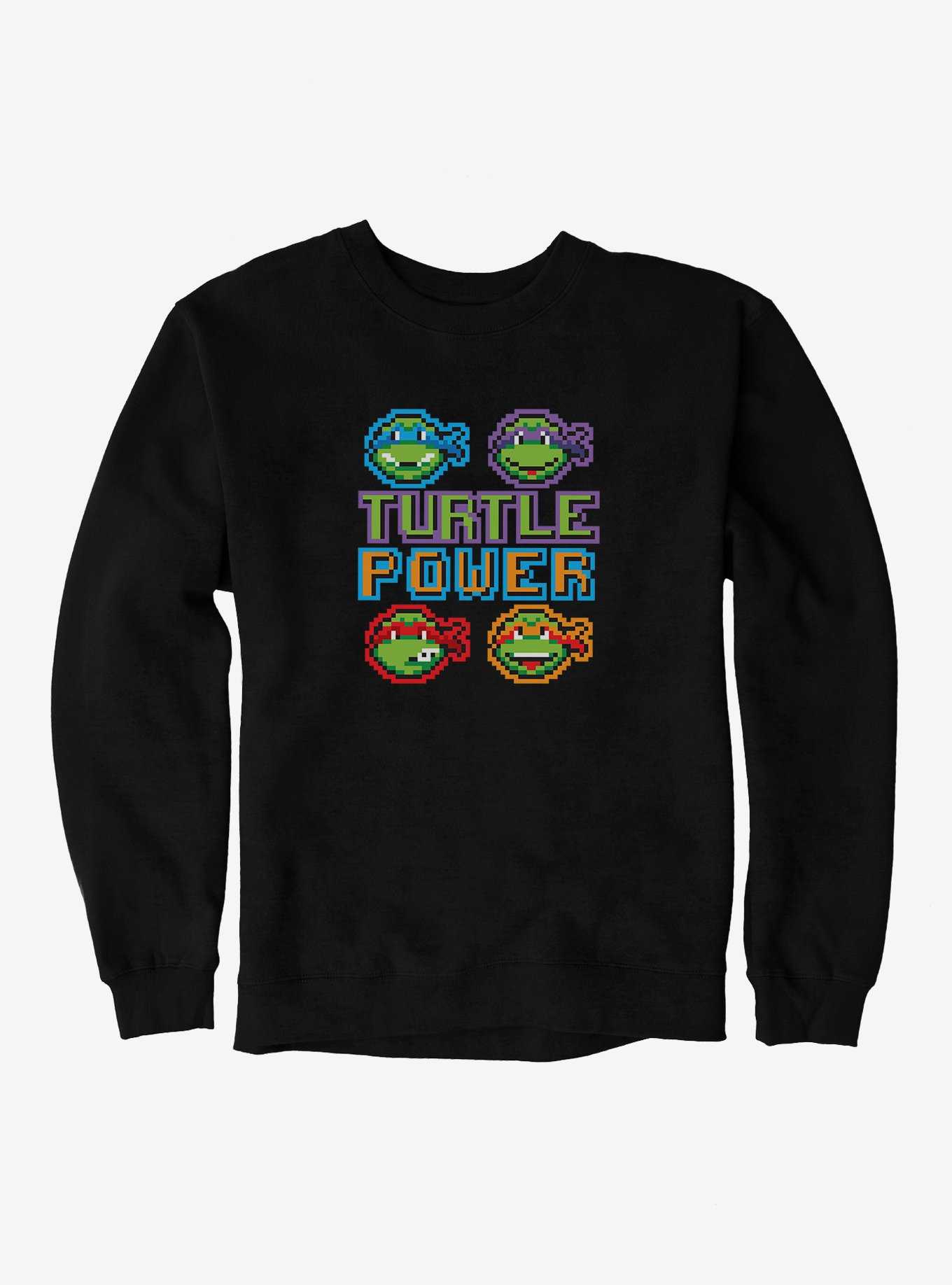 Teenage Mutant Ninja Turtles Pixelated Turtle Power Team Sweatshirt, , hi-res
