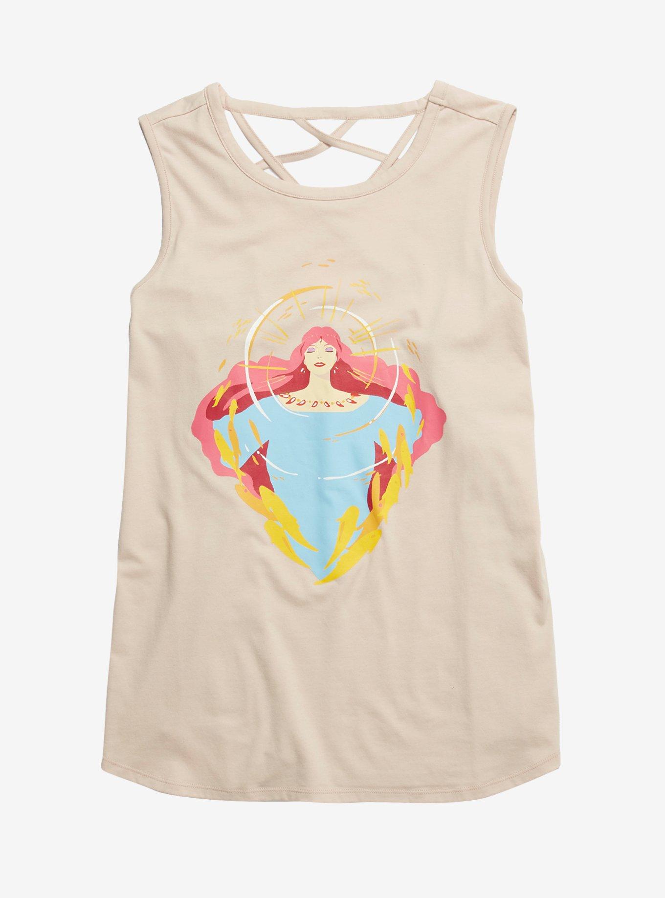 Her Universe Studio Ghibli Capsule Collection Ponyo Granmamare Crisscross Back Tank Top, MULTI, hi-res