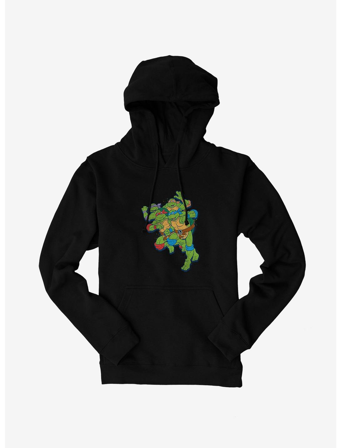 Teenage Mutant Ninja Turtles Group Run Hoodie, BLACK, hi-res