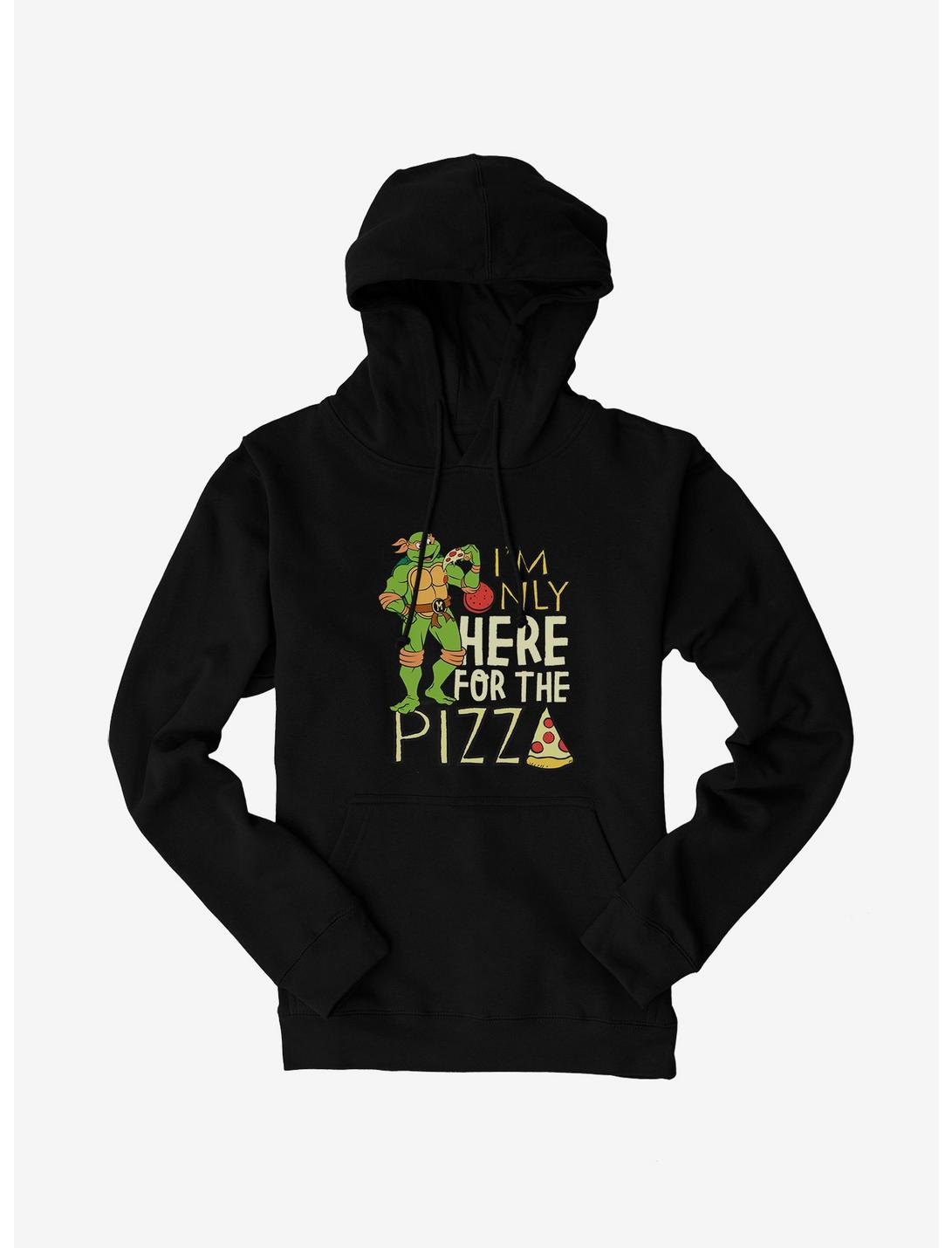 Teenage Mutant Ninja Turtles Michelangelo Only Here For Pizza Hoodie, , hi-res